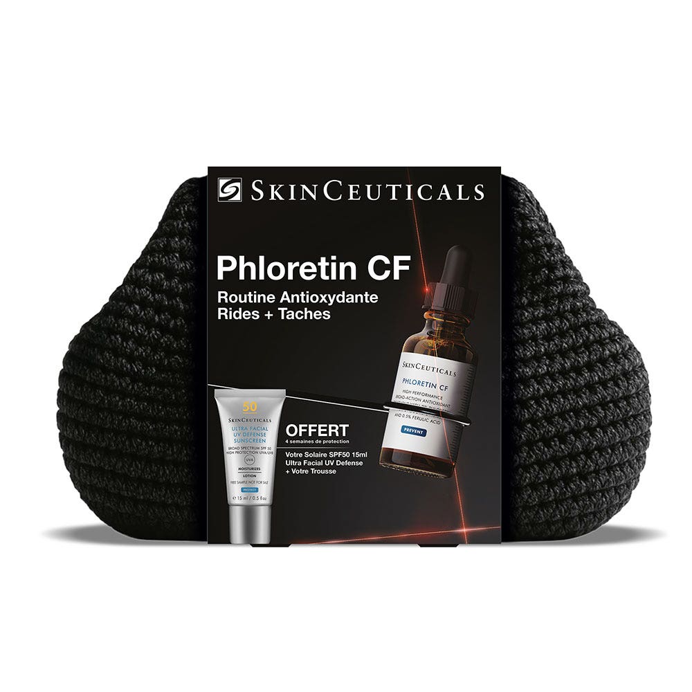 Trousse Bouclier Intégral Rides + Taches - Phloretin CF 30ml Prevent Skinceuticals