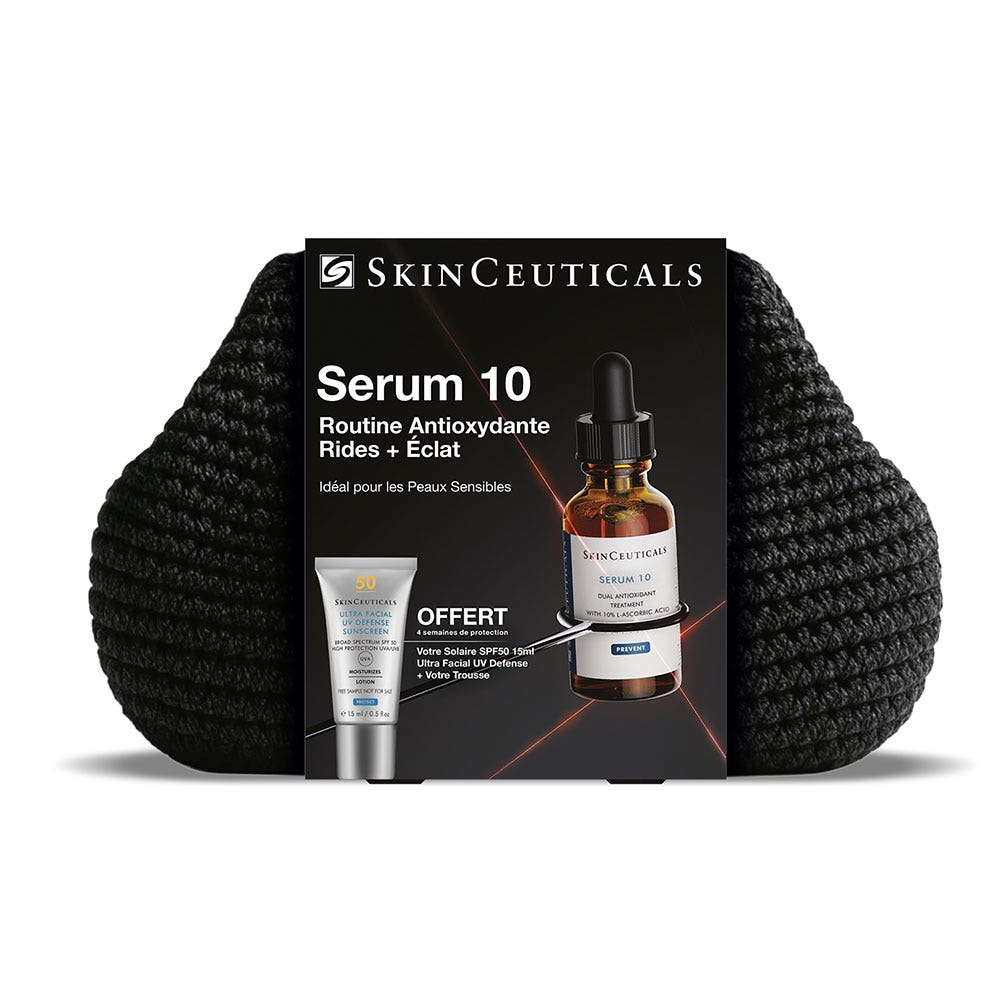 Skinceuticals Prevent Trousse Rides Perte d'éclat et Serum 10
