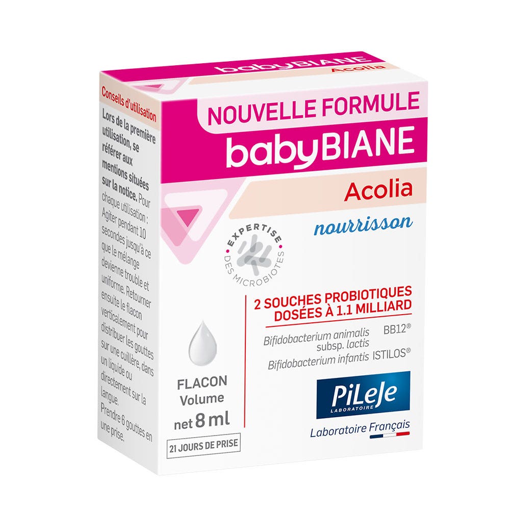 Pileje Babybiane Acolia Nourrisson 8ml