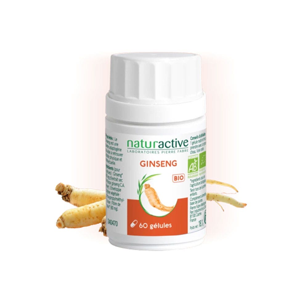 Naturactive Ginseng 60 Gelules Bio 60 gélules