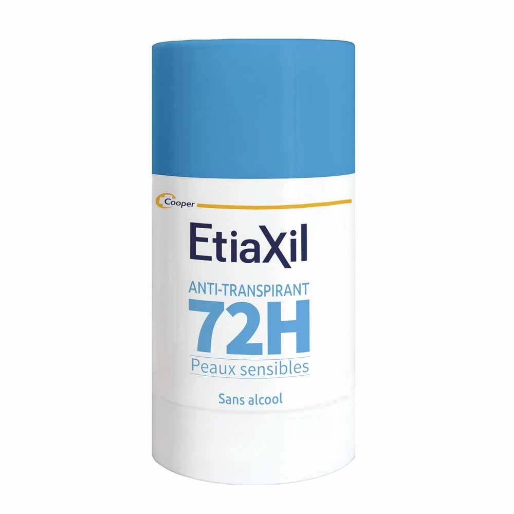 Etiaxil Anti-Transpirant Déodorant Stick Protection 72h Peaux sensibles 40ml