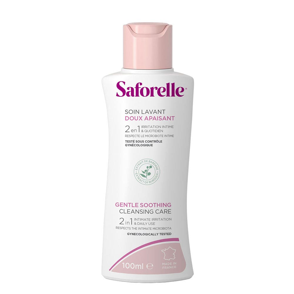 Saforelle Soin Lavant Doux Apaisant 100 ml