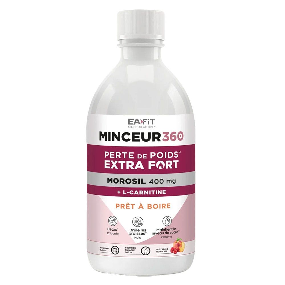 Eafit Minceur 360 Morosil L-carnitine Pêche Framboise 600g