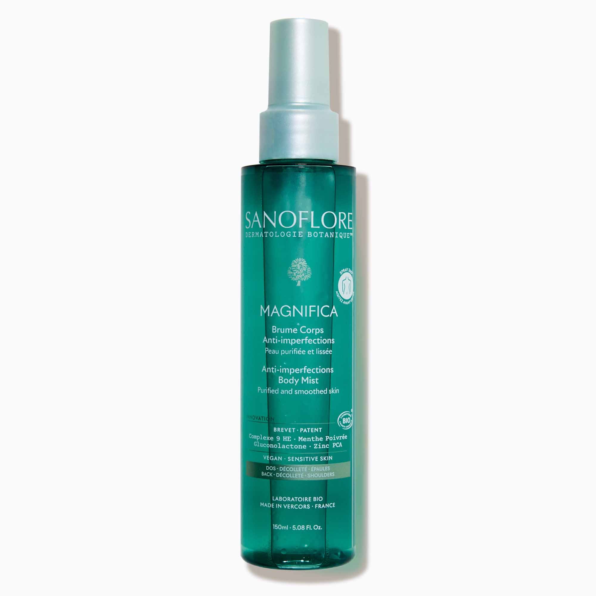 Sanoflore Magnifica Sérum Brume Corps Anti-imperfections mixtes grasses à imperfections 150ml