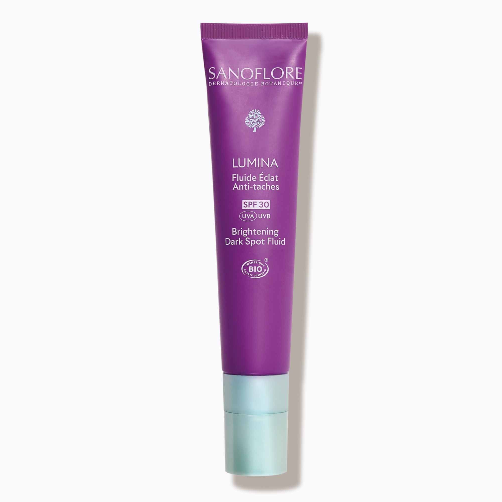 Sanoflore Lumina Fluide Eclat Anti-taches SPF30 Bio 40ml