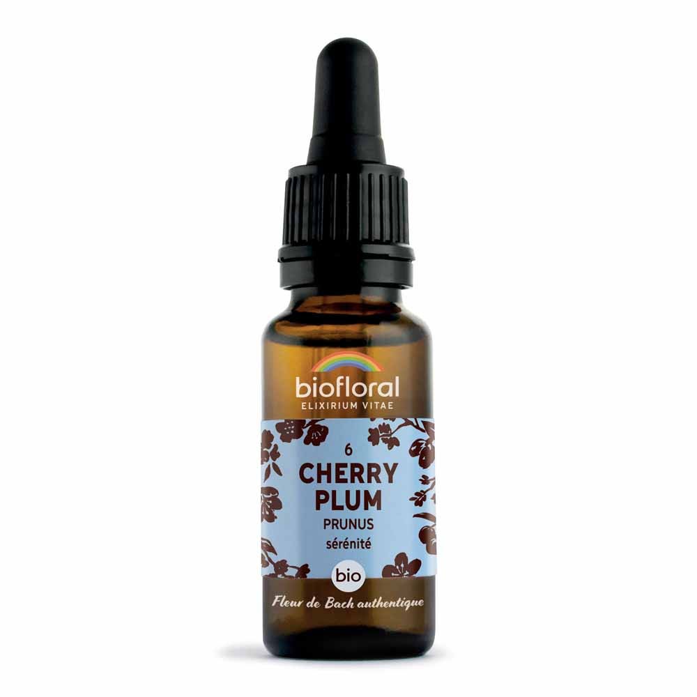 Biofloral Fleurs De Bach n°6 Prunus Bio Demeter 20ml