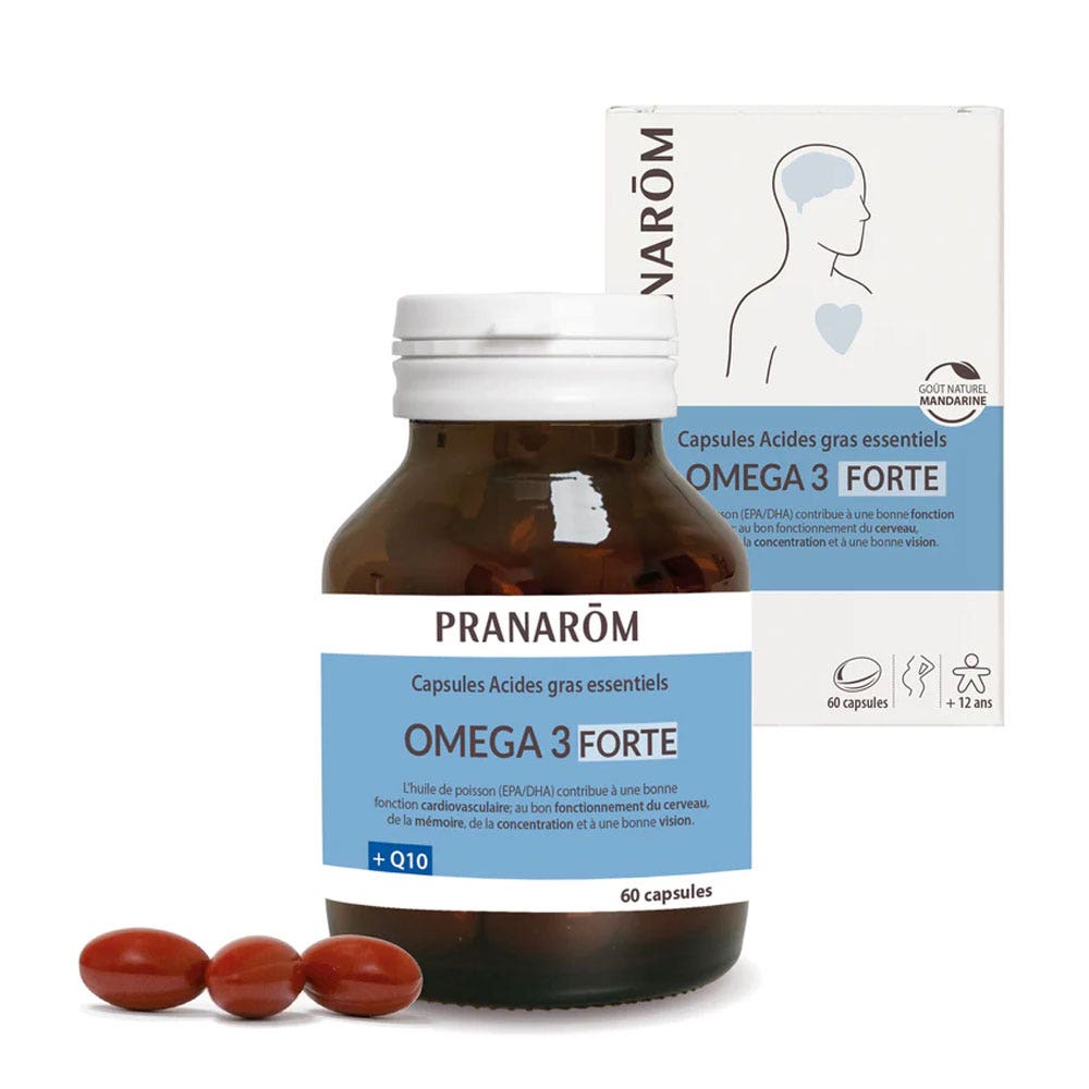 Pranarôm Pranacaps Oméga 3 FORTE 60 gélules