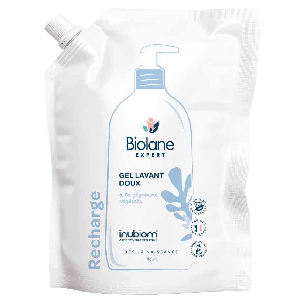 Biolane Expert Gel Lavant Doux à la glycérine végétale 750ml