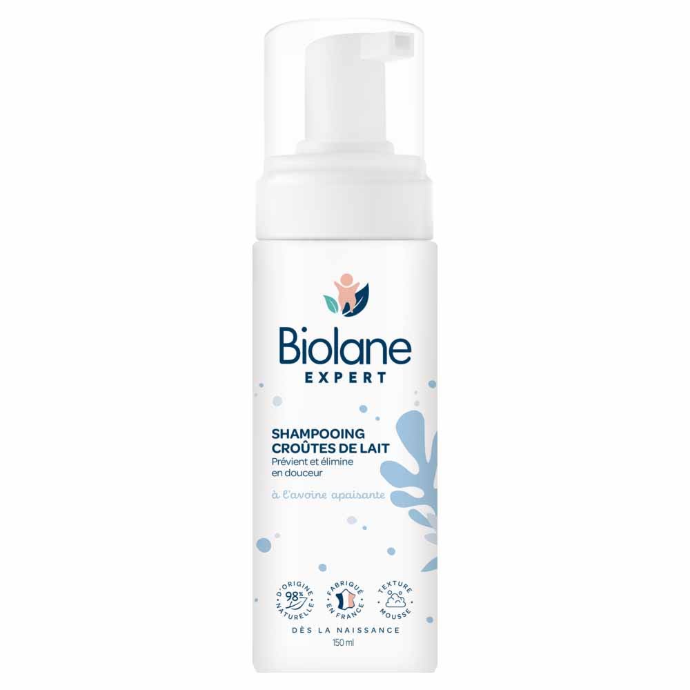 Biolane Expert Shampooing Croûtes de Lait A l'avoine apaisante 150ml