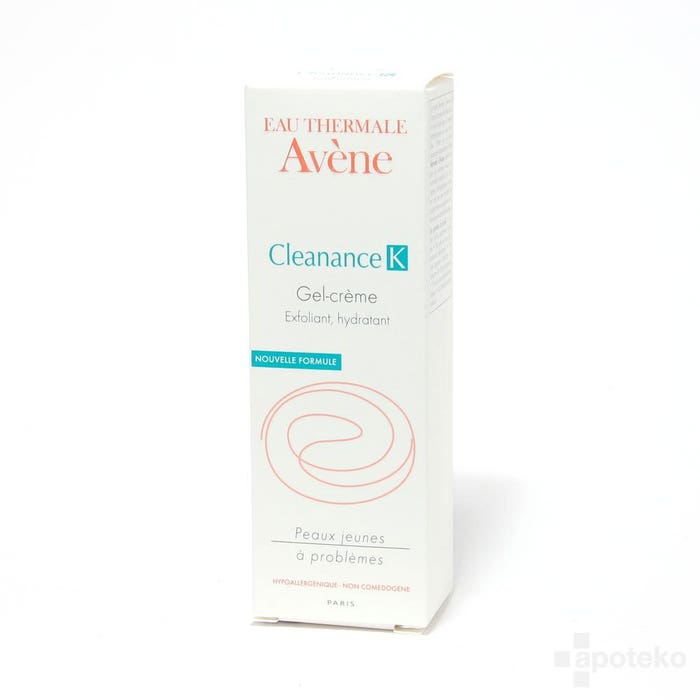 K Gel-creme Exfoliant Hydratant 40ml Cleanance Avène