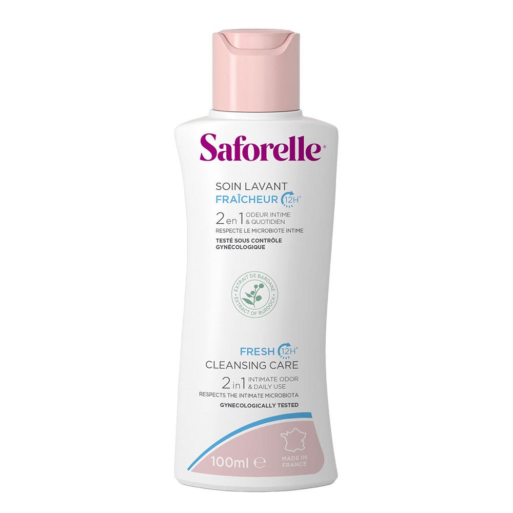 Saforelle Soin Lavant Fraicheur A La Bardane 100ml