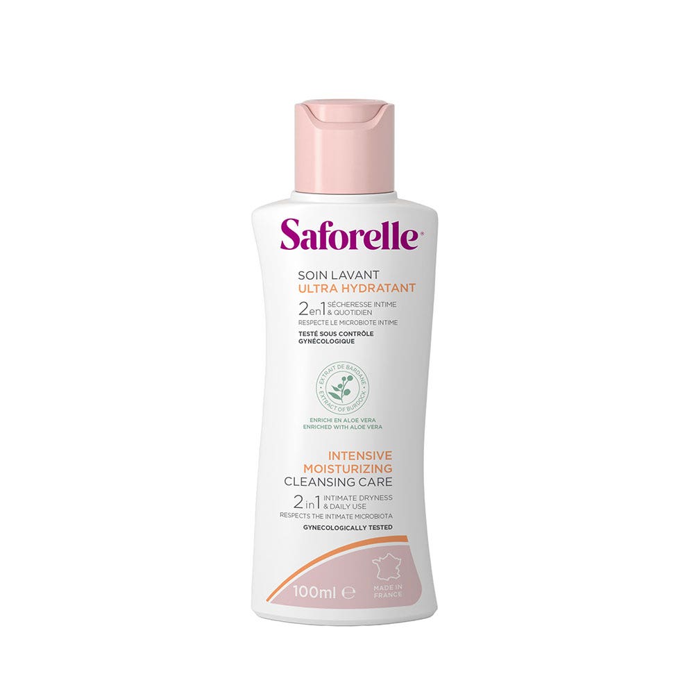 Saforelle Soin Lavant Ultra Hydratant Special Secheresse 100ml