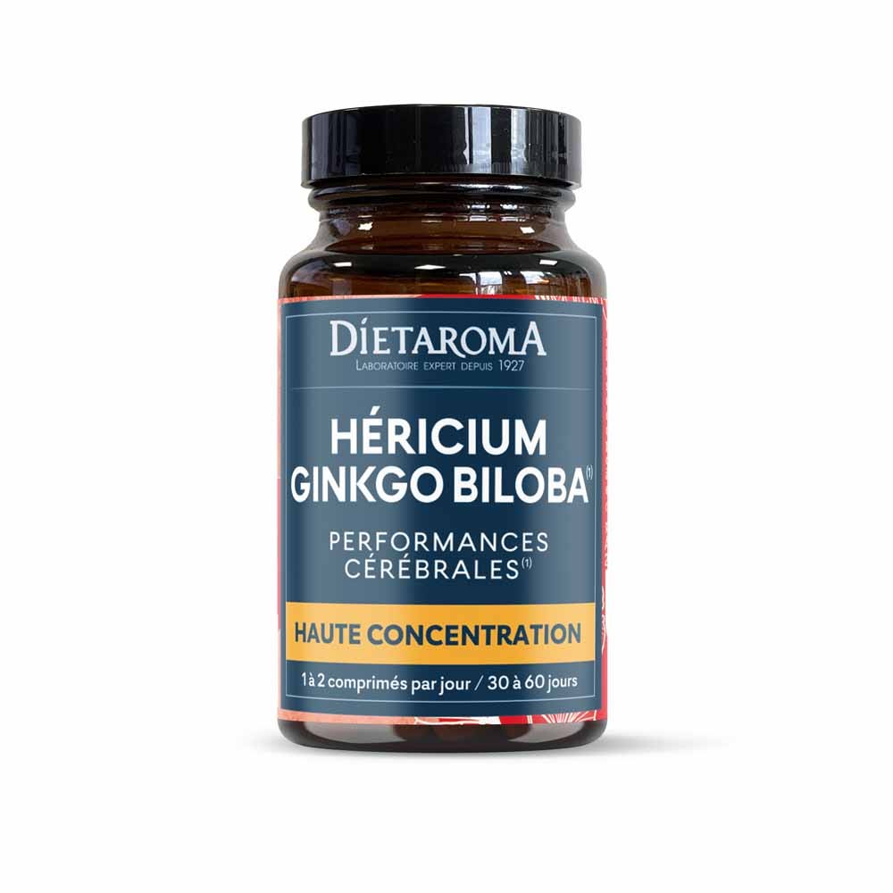 Dietaroma C.I.P Héricium Ginkgo Biloba 60 comprimés
