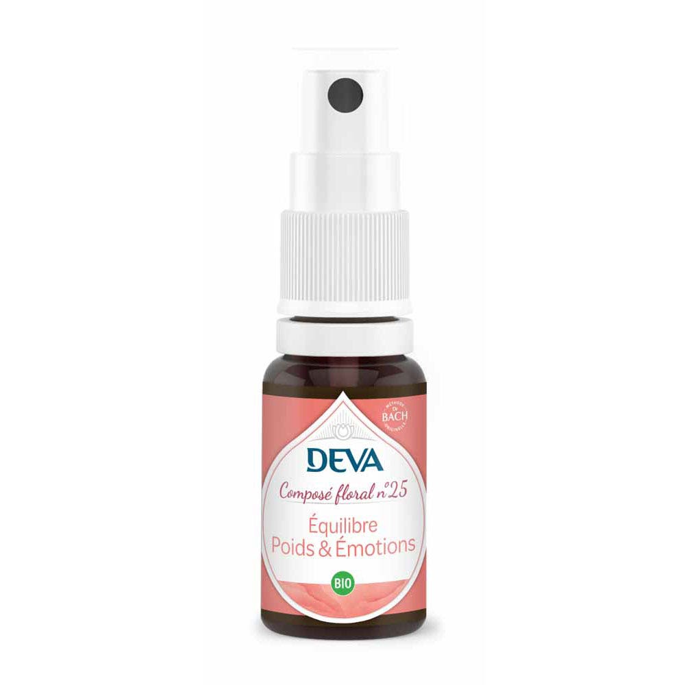Deva 25 Equilibre Poids et Emotions 15ml