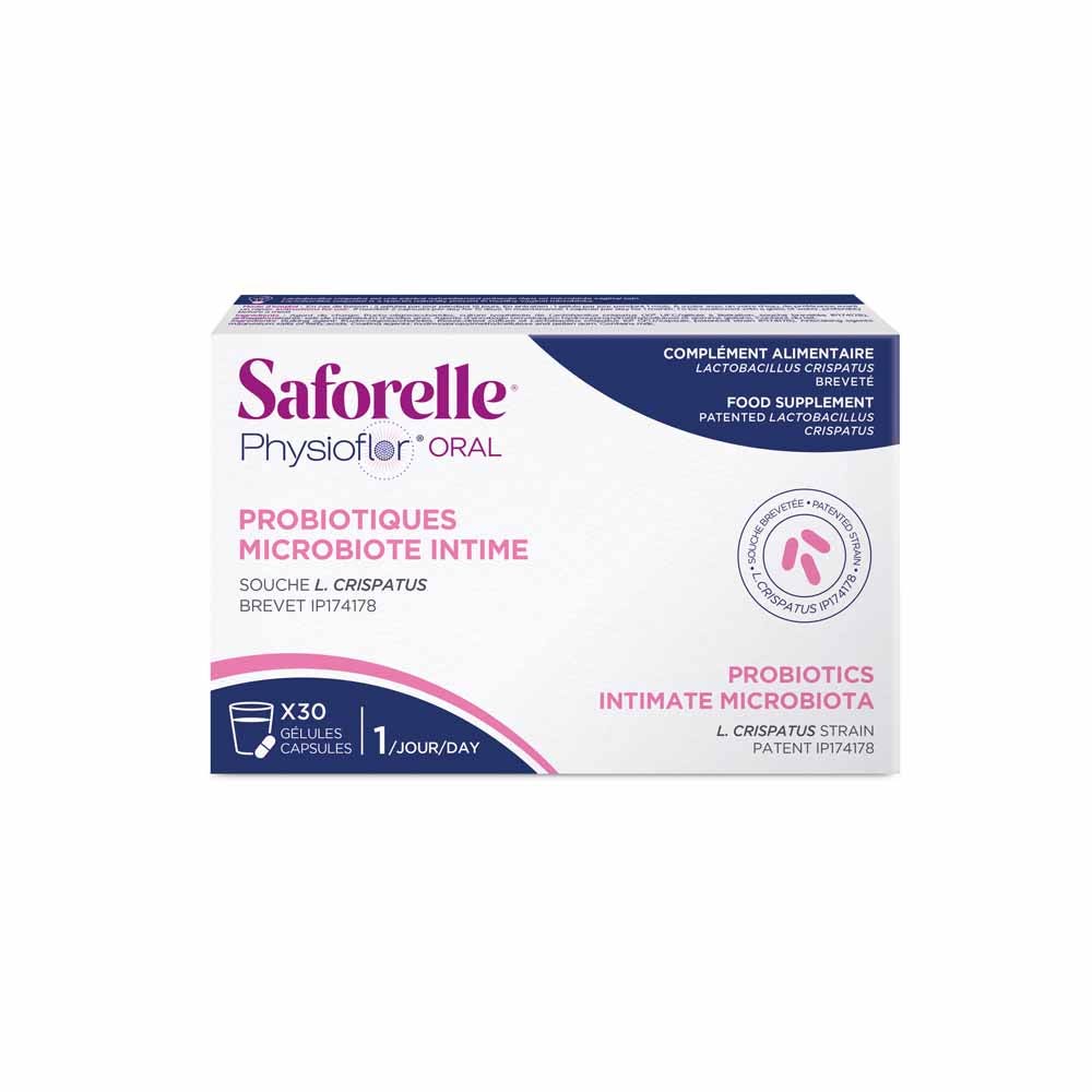 Saforelle Physioflor Voie Orale Flore Intime 30 Gelules