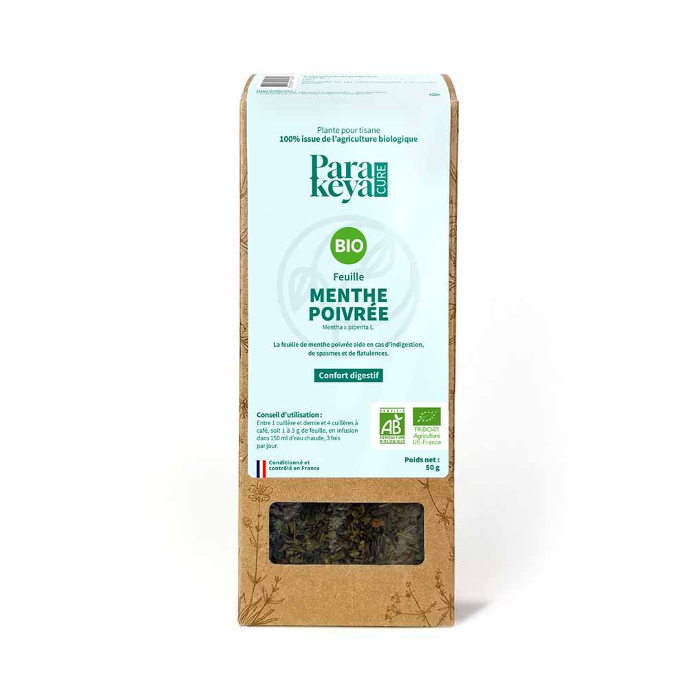 Parakeya par Easypara Tisane Menthe poivrée bio feuille 50g
