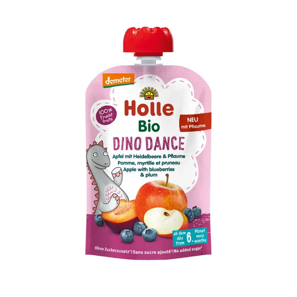 Holle Pural Gourde de fruits Bio Dès 6 mois 100g POMME PRUNEAU