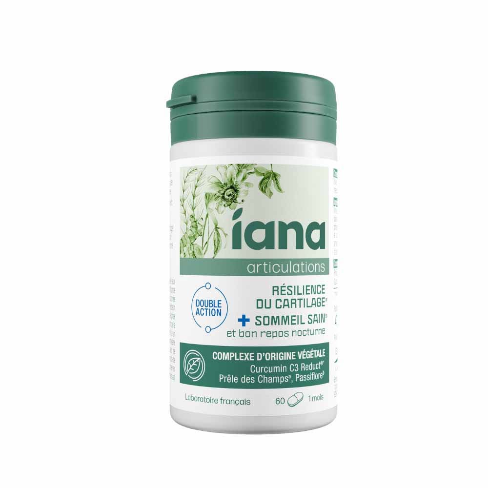 Iana Articulations Résilience du Cartilage & Sommeil 60 comprimés