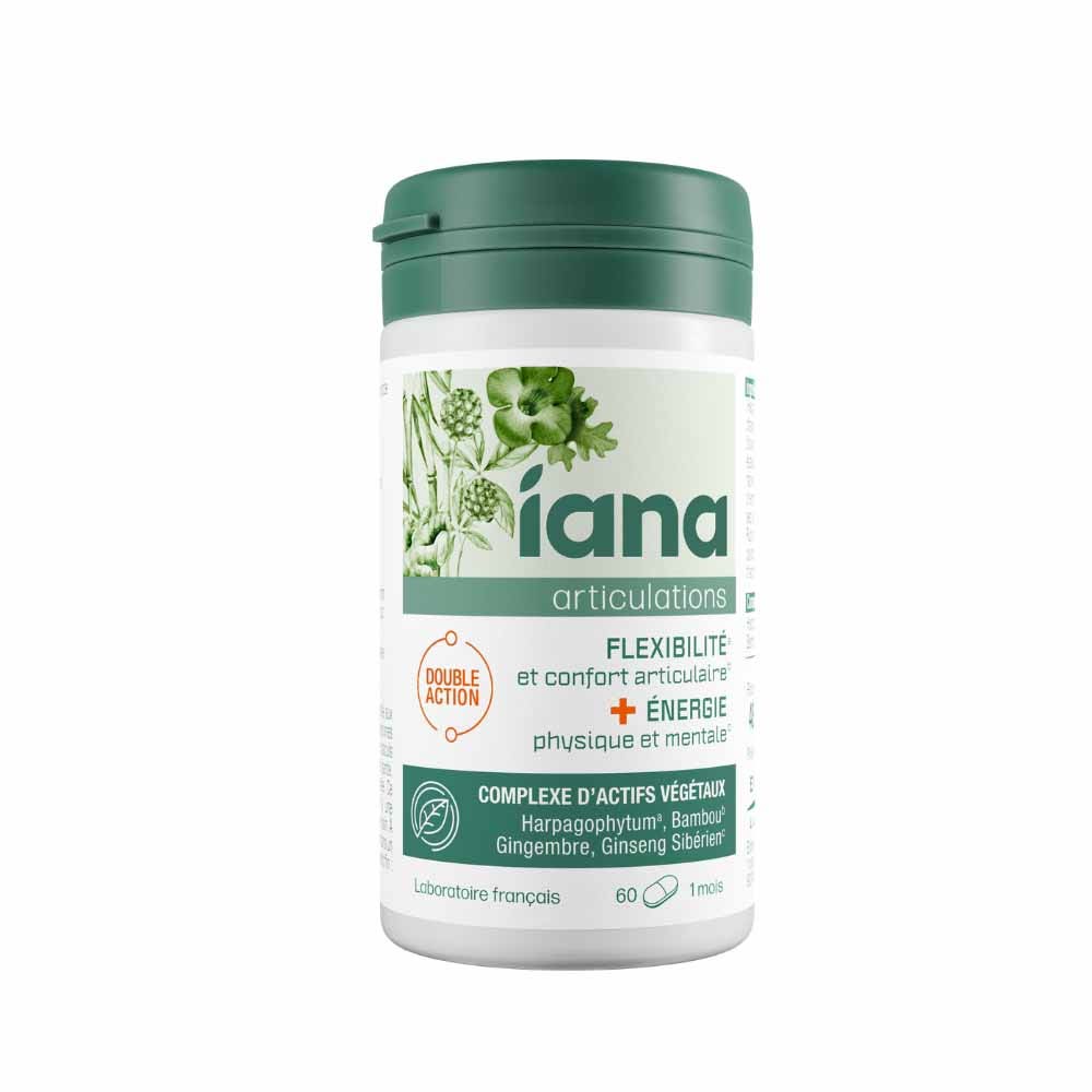 Iana Articulations Flexibilité & Energie 60 comprimés