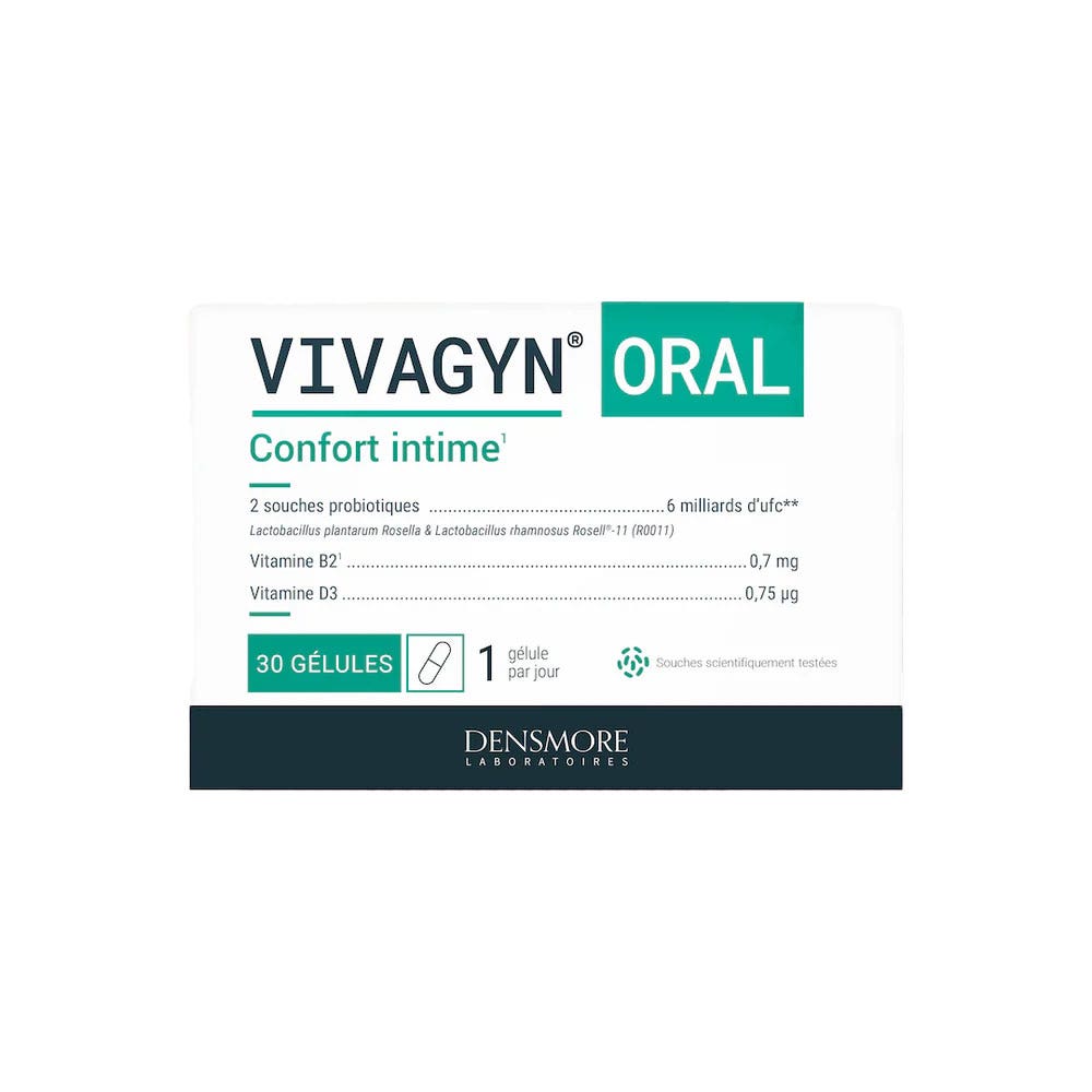 Densmore Vivagyn Confort Intime Probiotique 30 Gélules