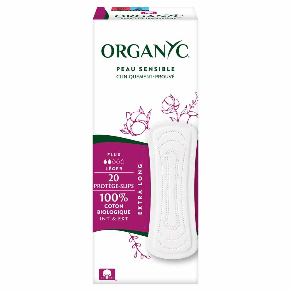 Organyc Protège-Slip Extra Long x20
