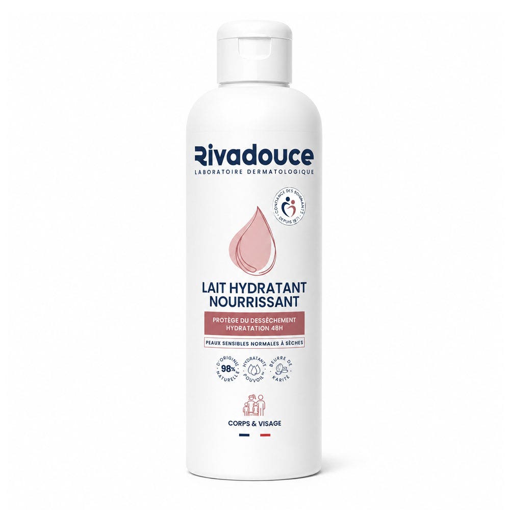 Rivadouce Lait Hydratant Nourrissant 500ml