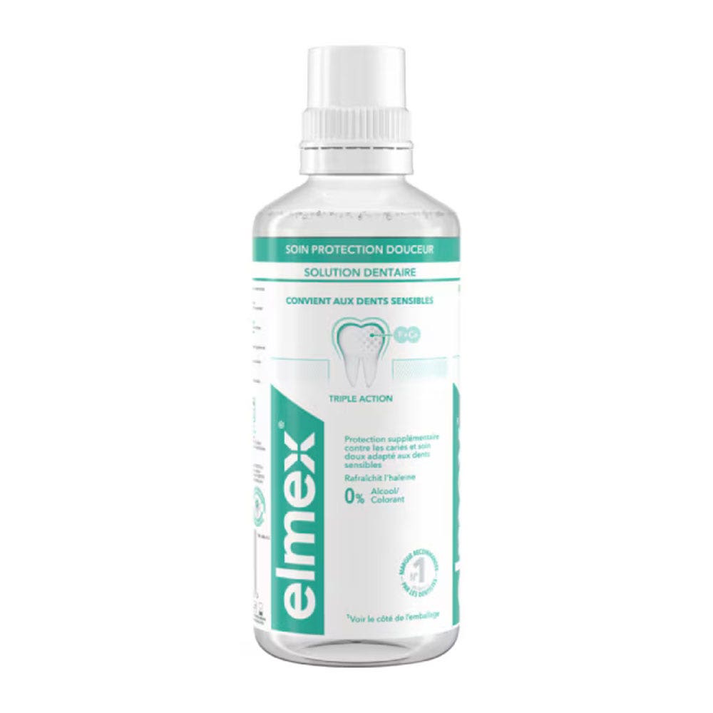 Elmex Sensitive Solution Dentaire Douceur Sans Alcool 400ml