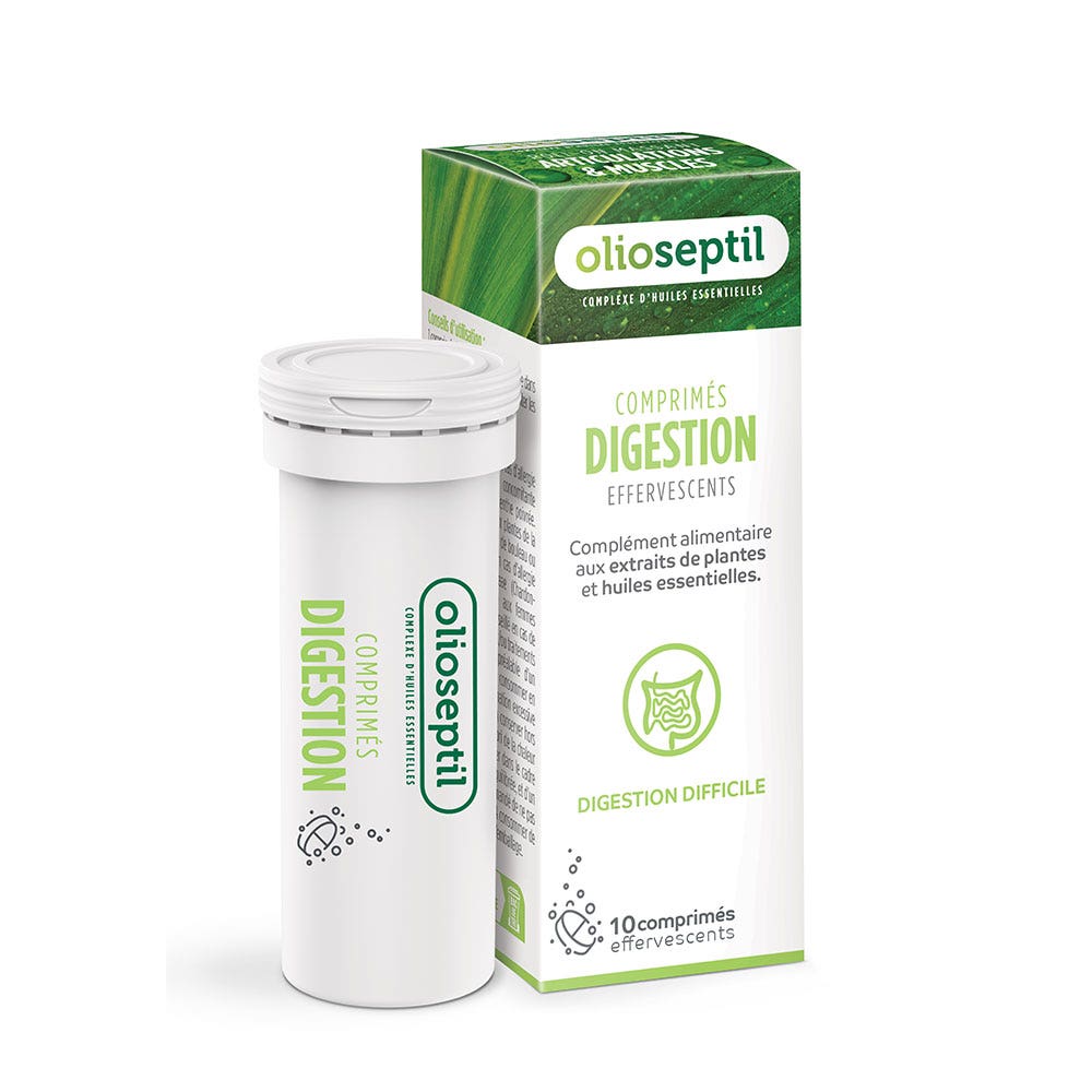 Olioseptil Digestion 10 comprimés effervescent
