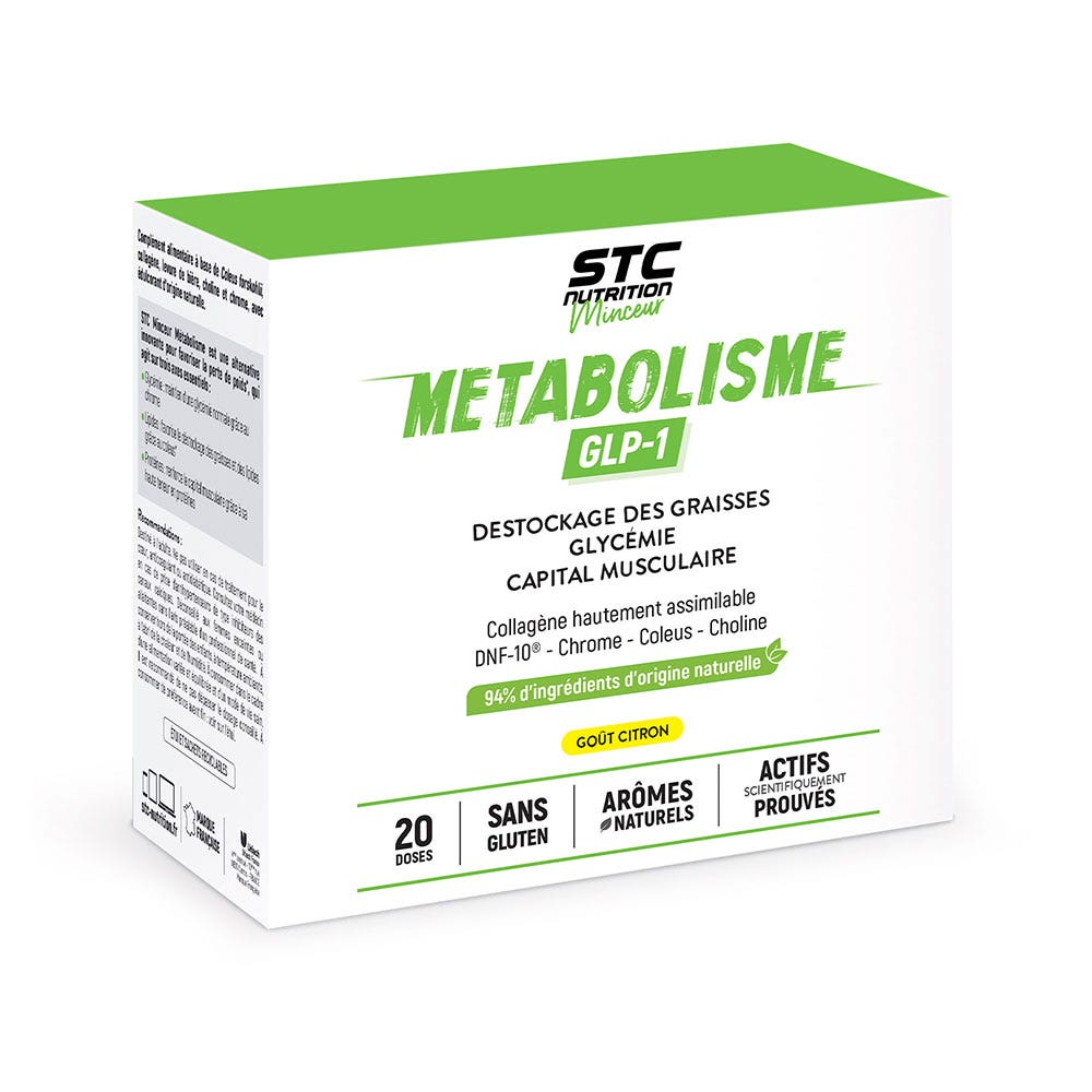 Stc Nutrition Minceur Métabolisme GLP-1 20 doses