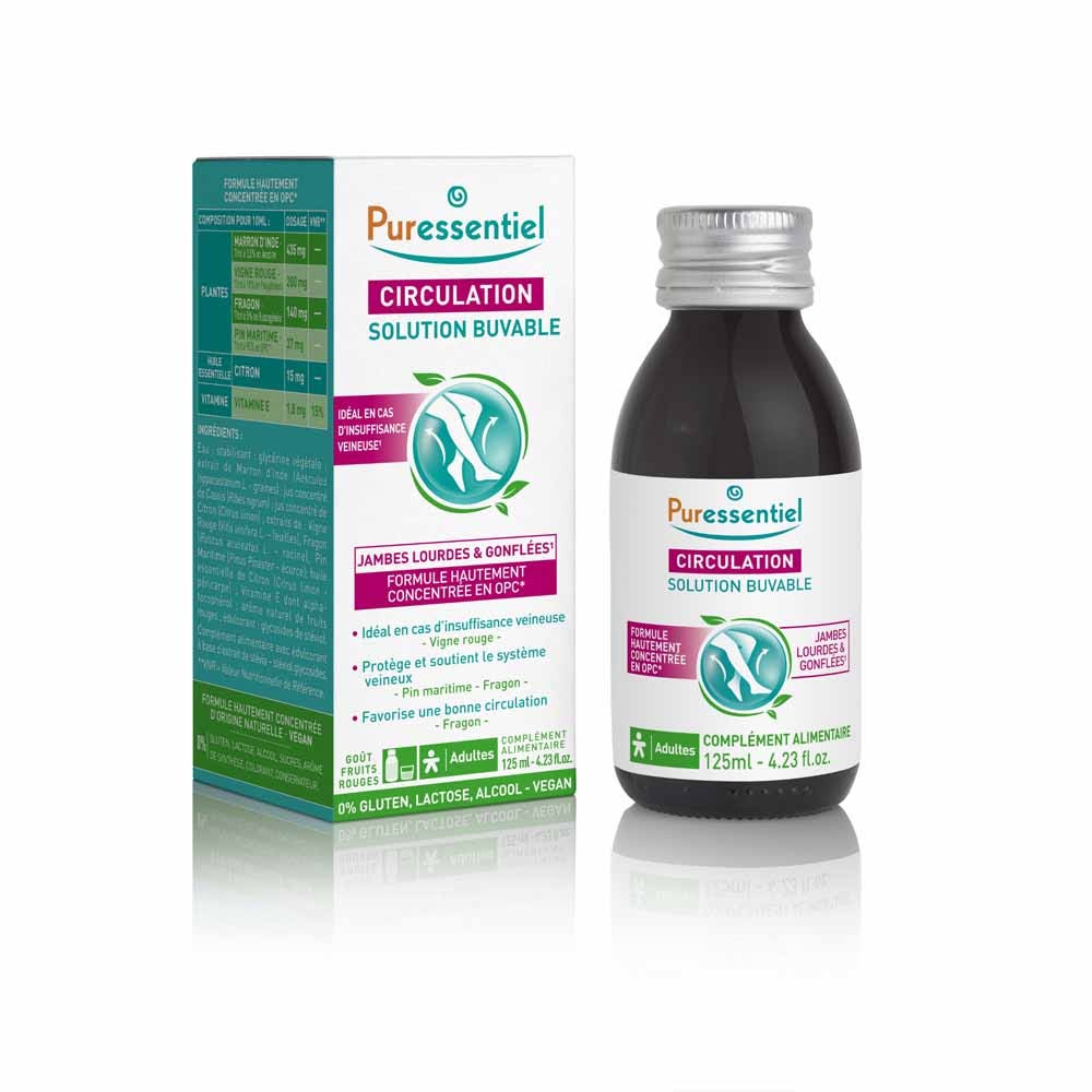 Puressentiel Circulation Solution Buvable 125ml
