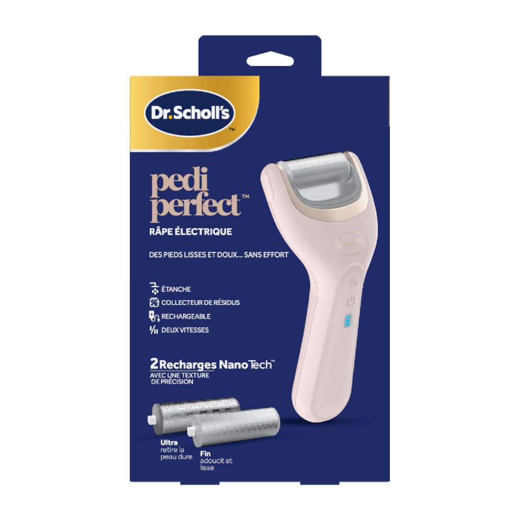 Scholl Pedi Perfect Râpe électrique et 2 recharges