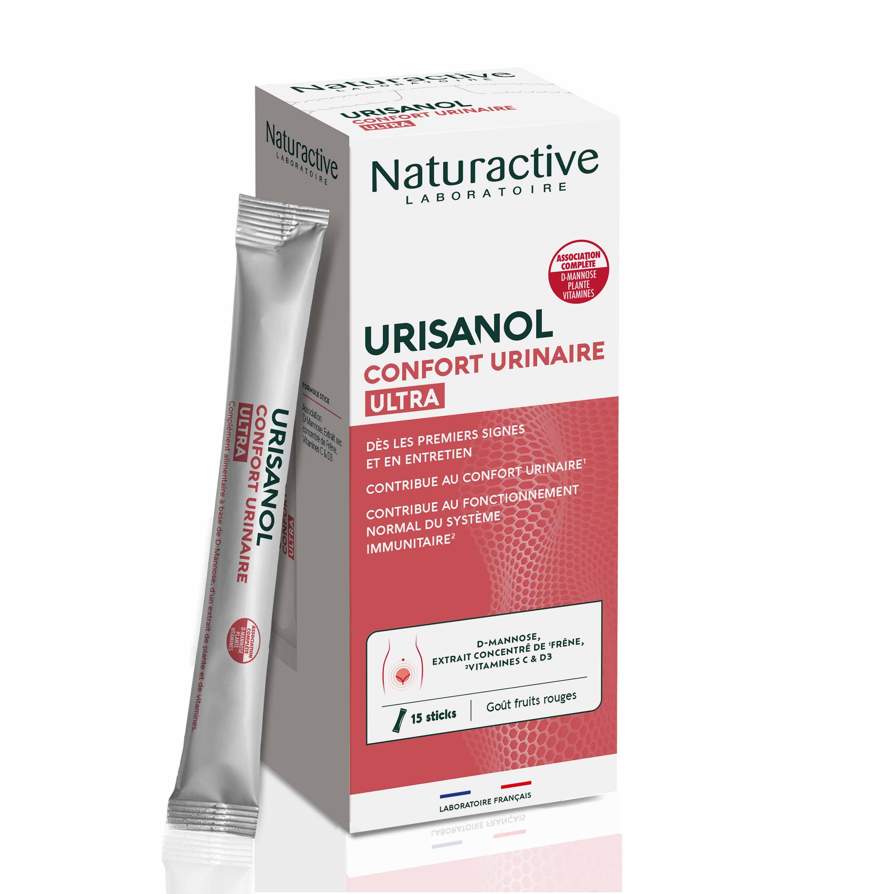 Naturactive Confort Urinaire ULTRA Urisanol 15 sticks