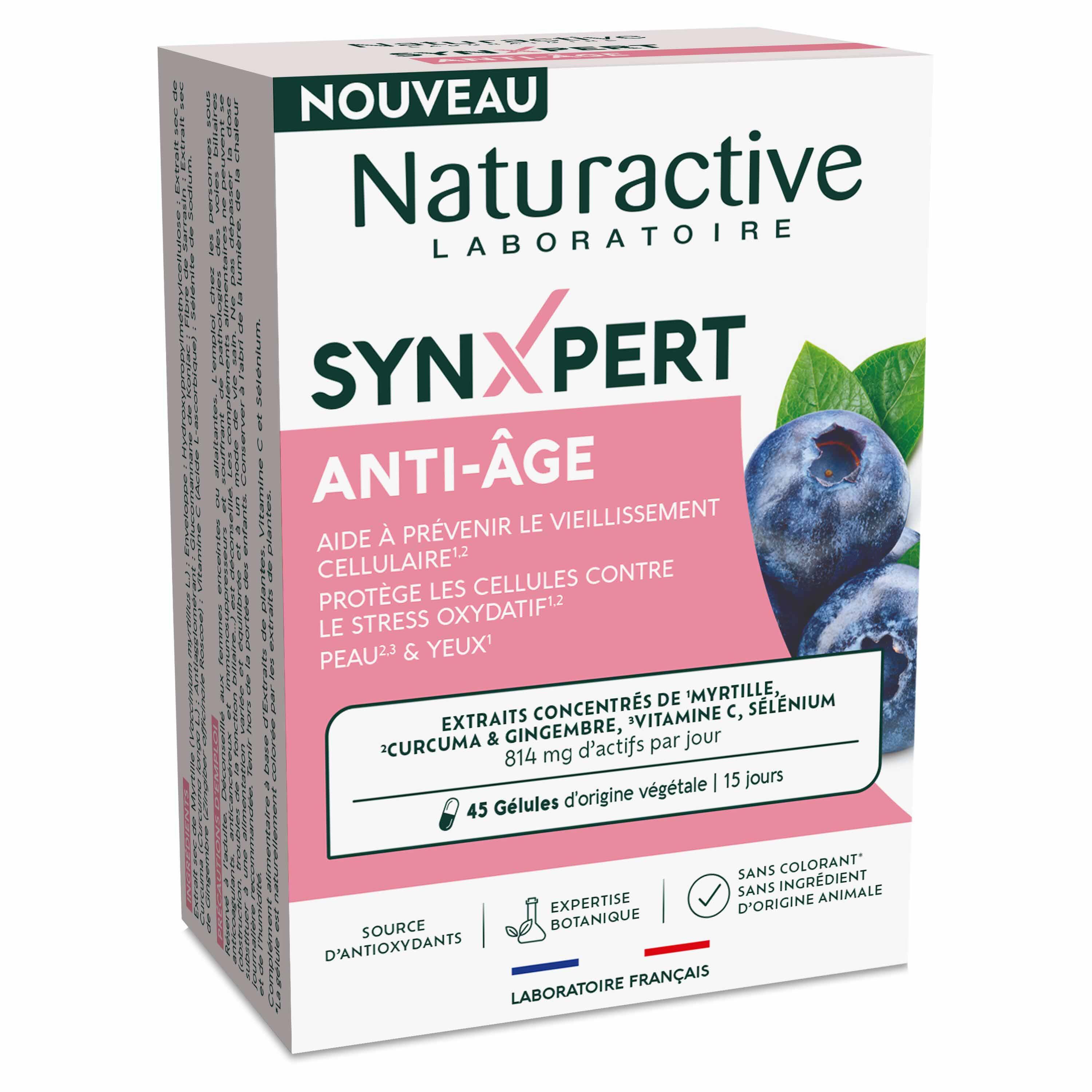 Naturactive SYNXPERT Anti-âge 45 gélules