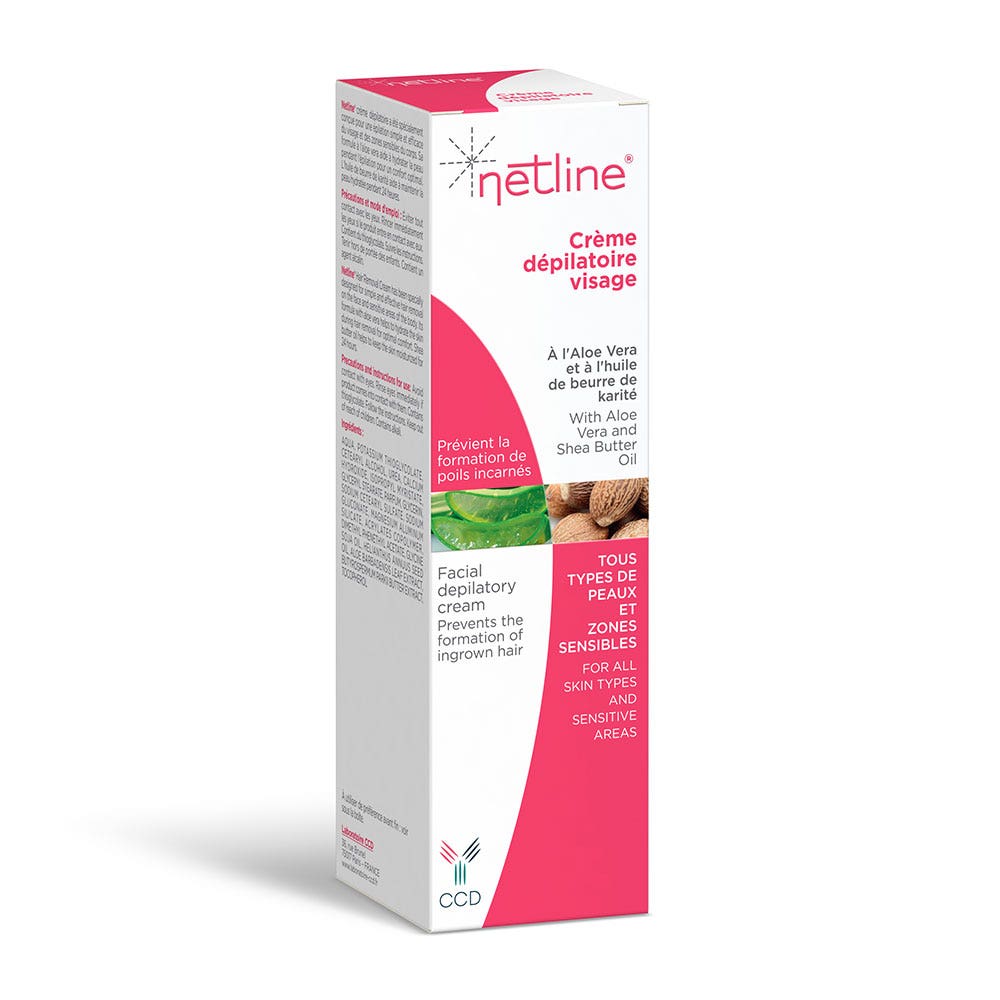 Netline Crème Dépilatoire Visage 75ml