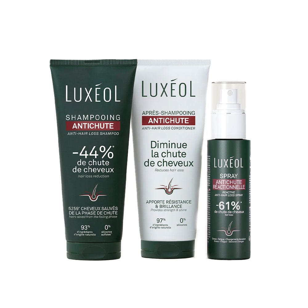 Luxeol Coffret Routine Antichute Réactionnelle
