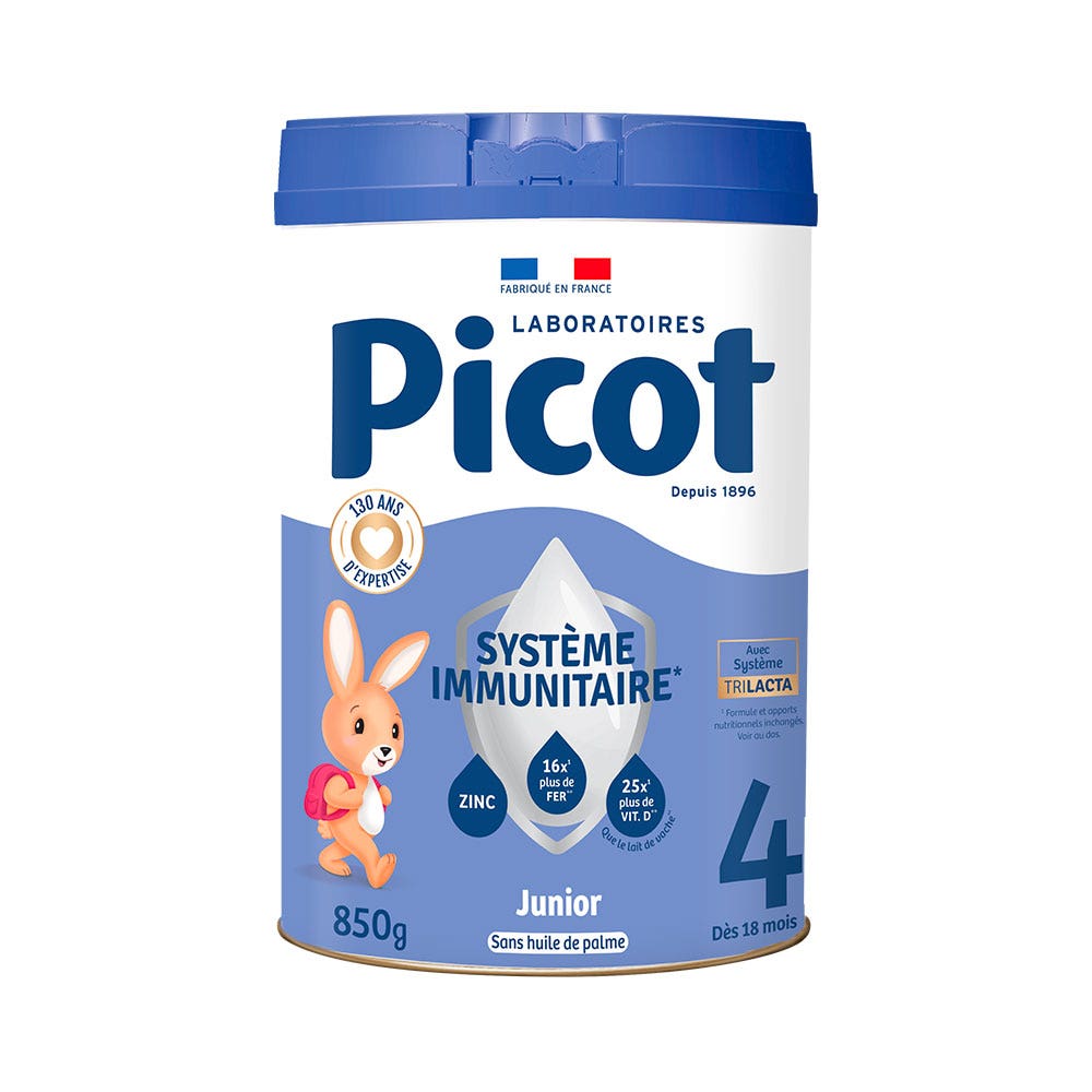 Picot Junior 4 Aliment lacté en poudre Dès 18 mois 850g