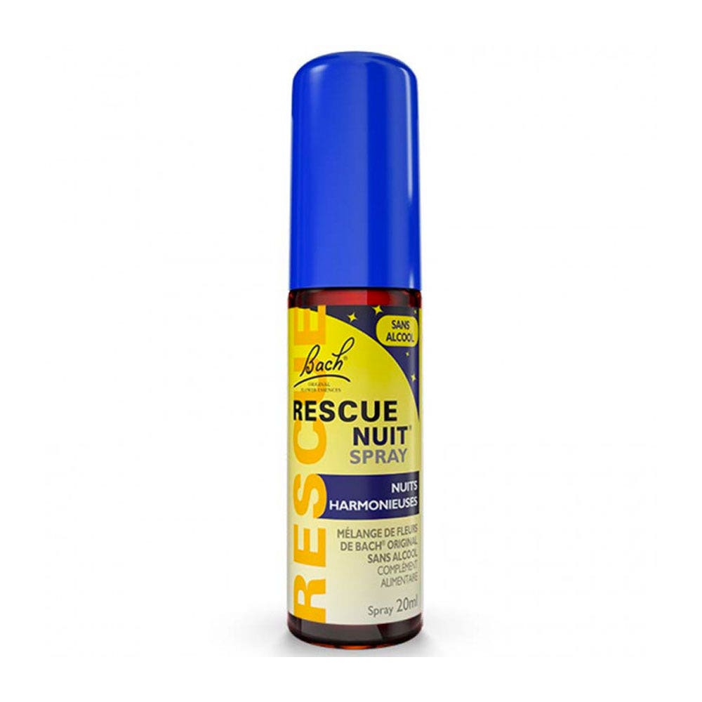 Rescue Nuit Spray Nuits Harmonieuses Sans alcool 20ml