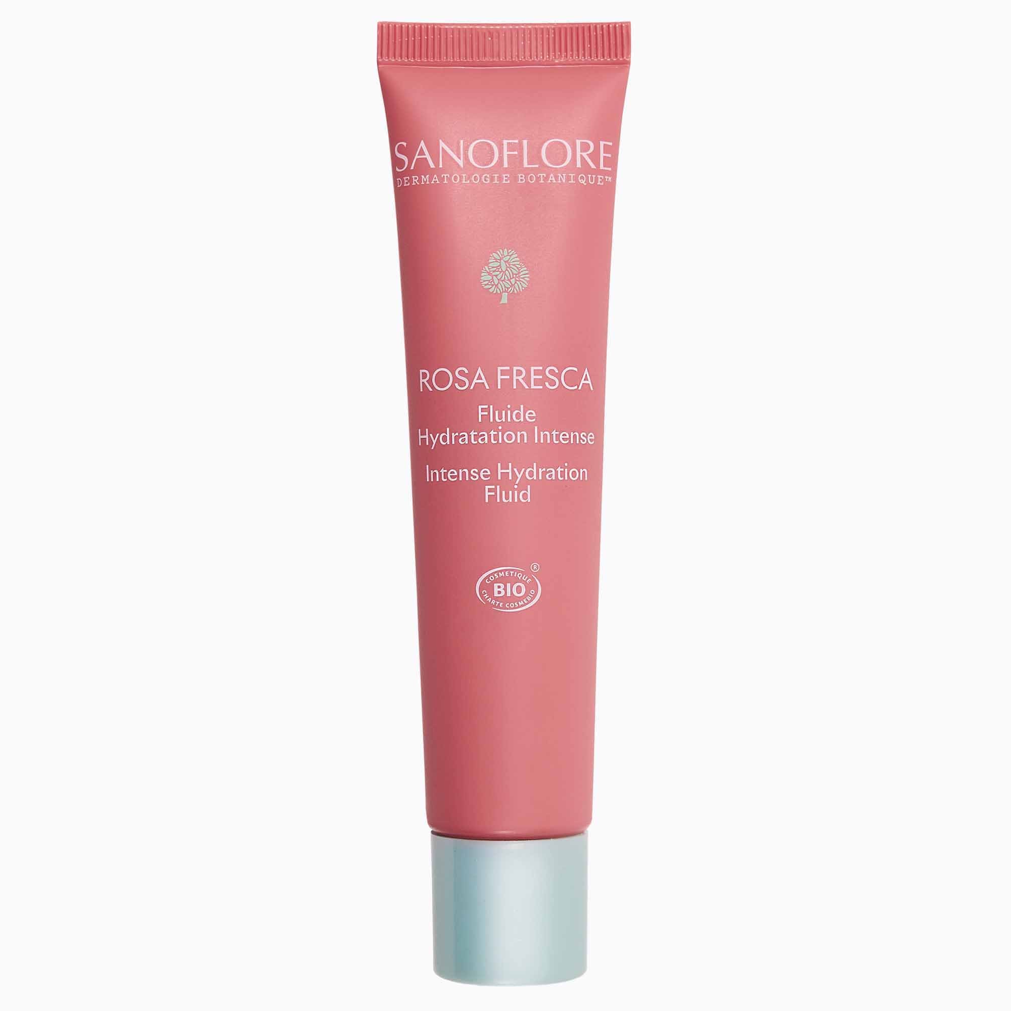 Sanoflore Rosa Fresca Fluide Hydratation Intense Bio 40ml