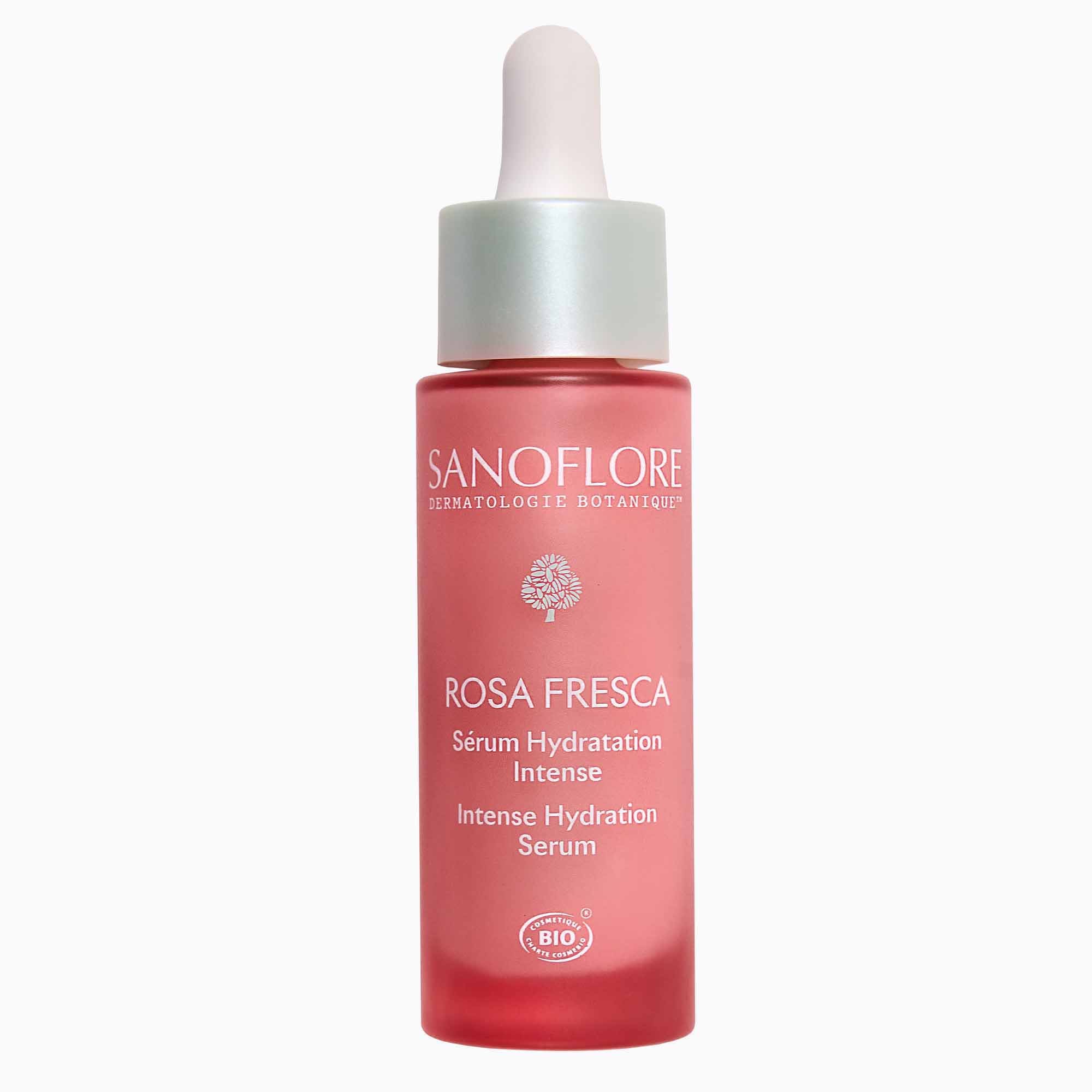 Sanoflore Rosa Fresca Sérum Hydratation Intense Bio 30ml