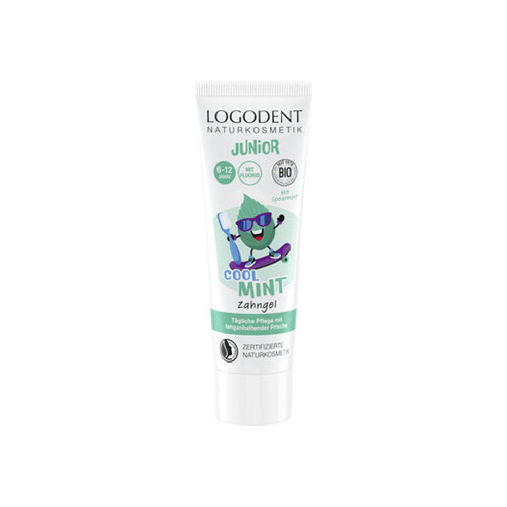 Logona Dentifrice Junior Menthe Fraiche 75ml