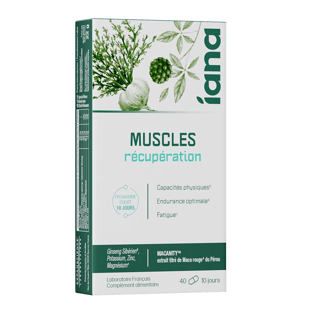 Expanscience Muscles Récupération 40 gélules