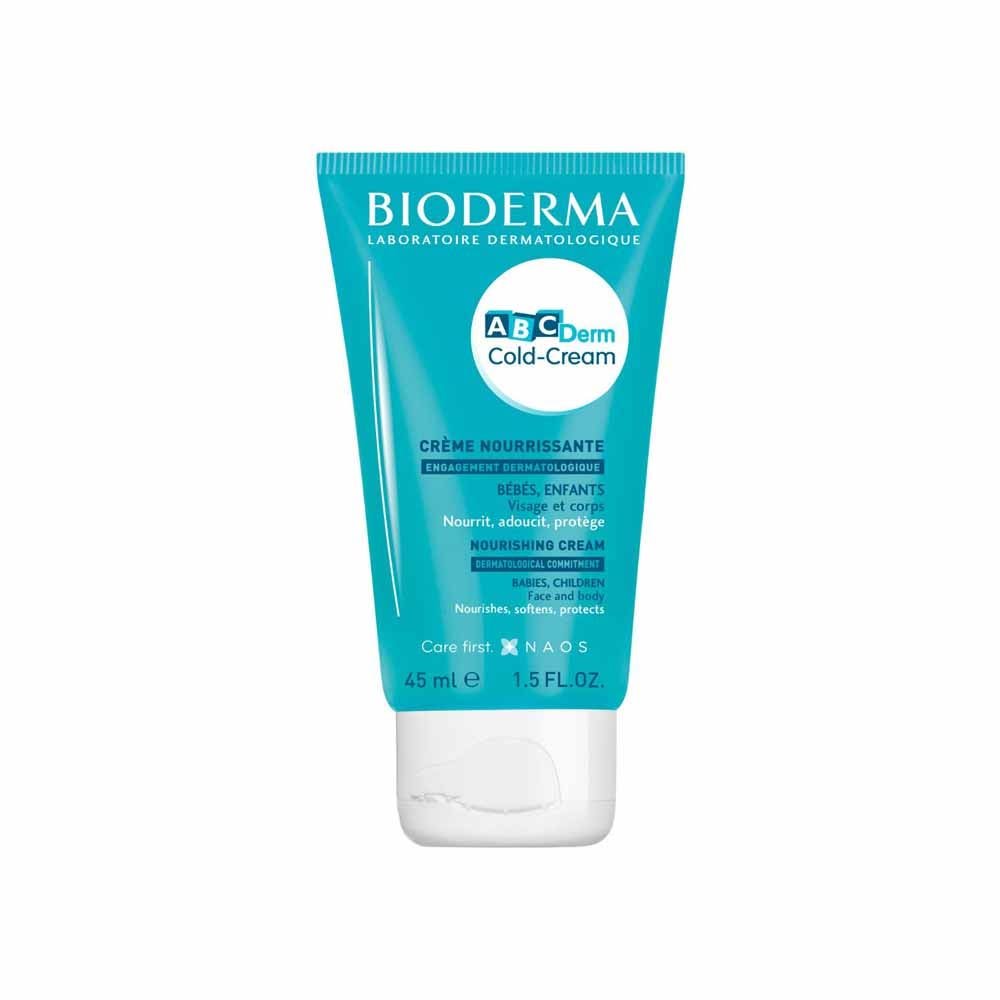 Cold Cream bébé 45ml Abcderm Crème Nourrissante Bioderma