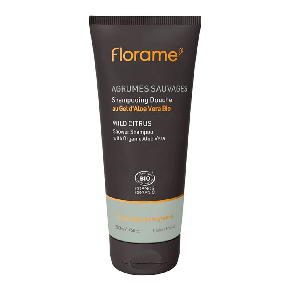 Florame Shampoing Gel d'Aloe Vera Bio 200ml
