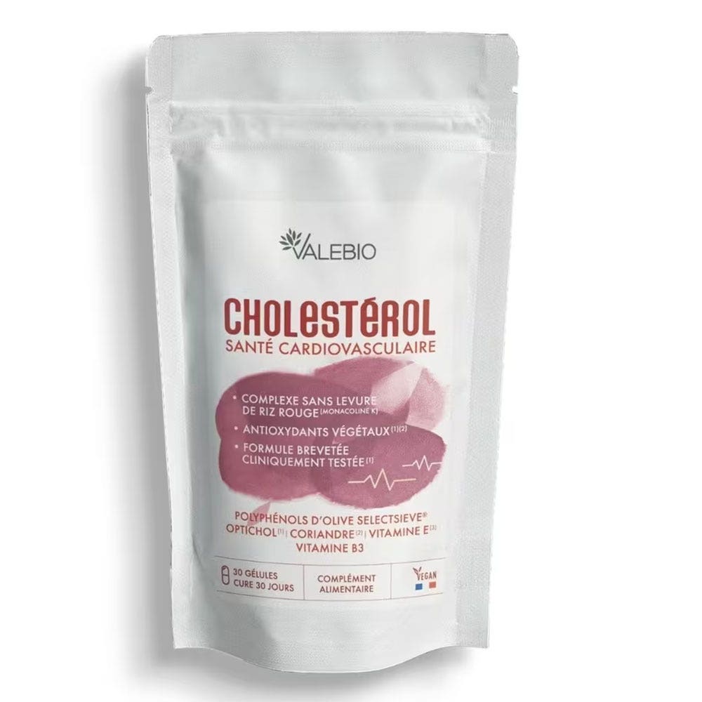 Valebio Cholestérol sachet de 30 gélules