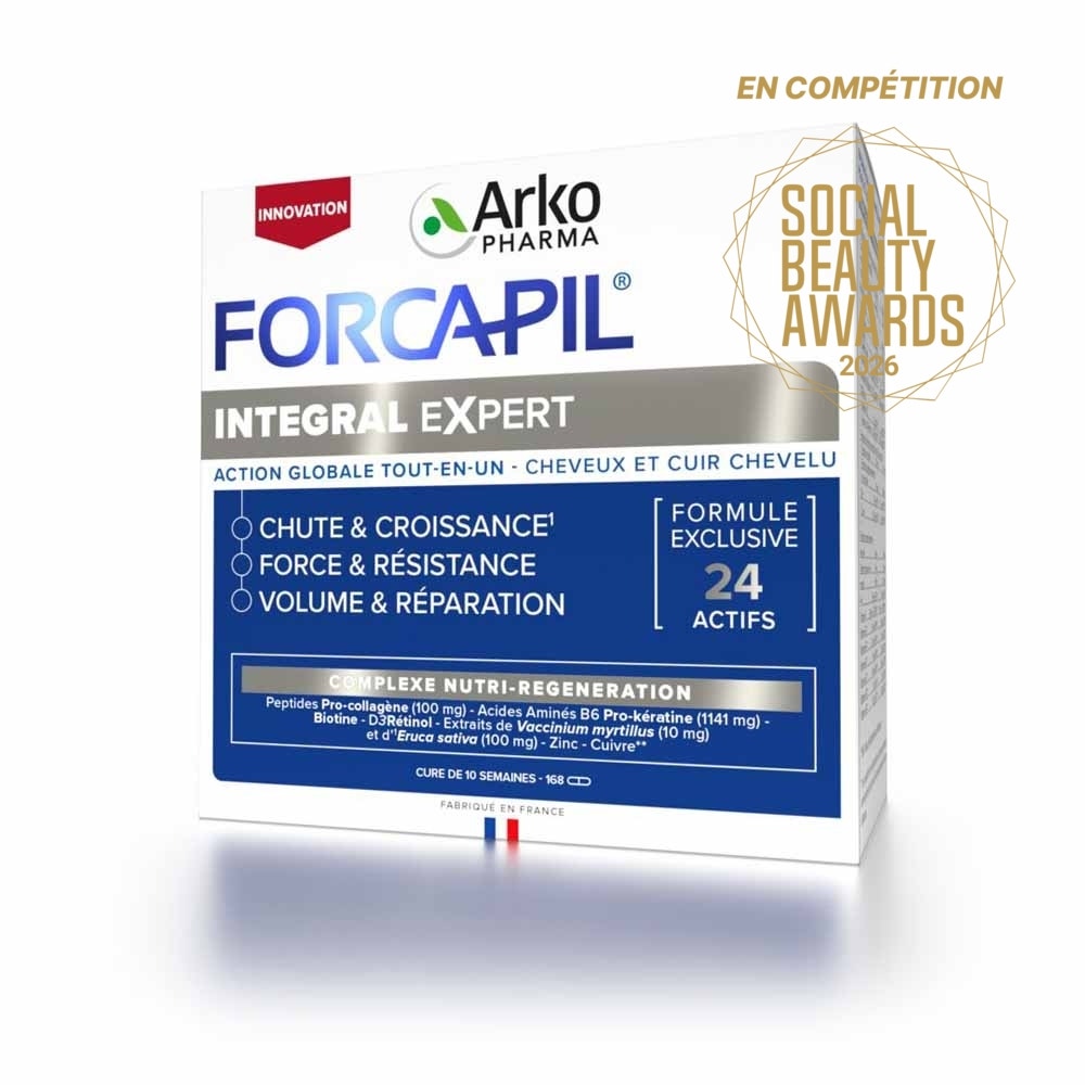 Arkopharma Forcapil Integral Expert Chute, Croissance, Force et Réparation 168 Gélules