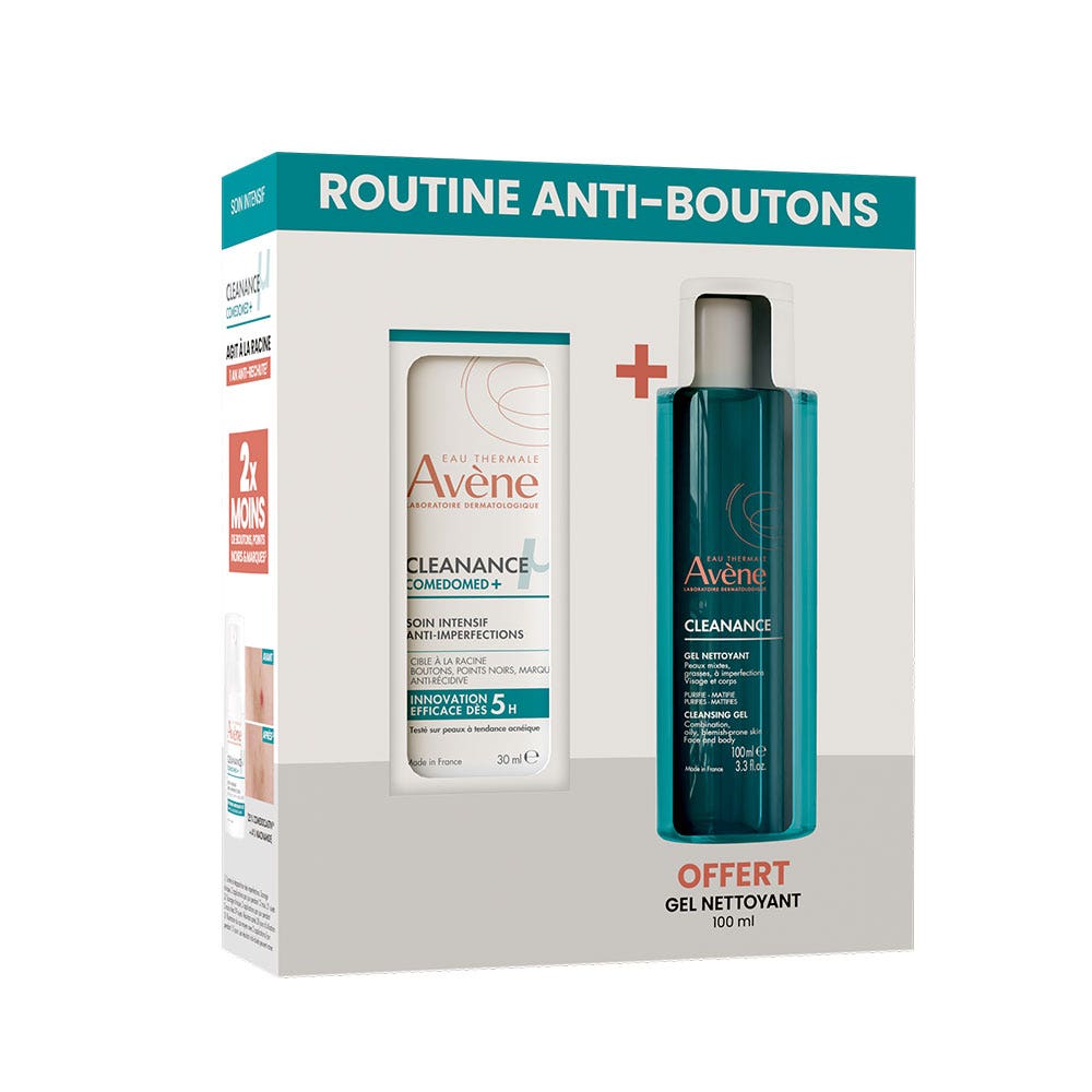 Avène Cleanance Coffret Routine Anti Boutons Comedomed+