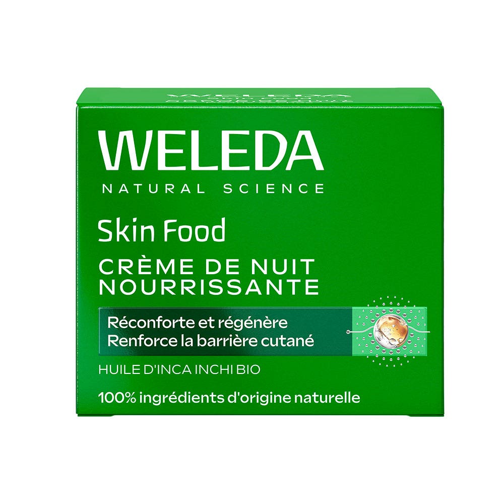 Weleda Skin Food Crème de Nuit Visage Nourrissante 40ml