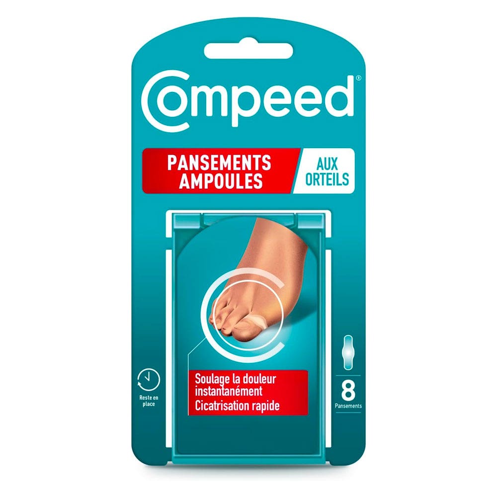 Compeed Pansements Ampoules Aux Orteils x8