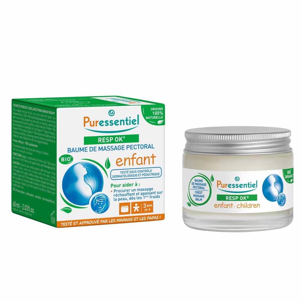 Puressentiel Resp Ok® Baume De Massage Pectoral Enfant 60ml