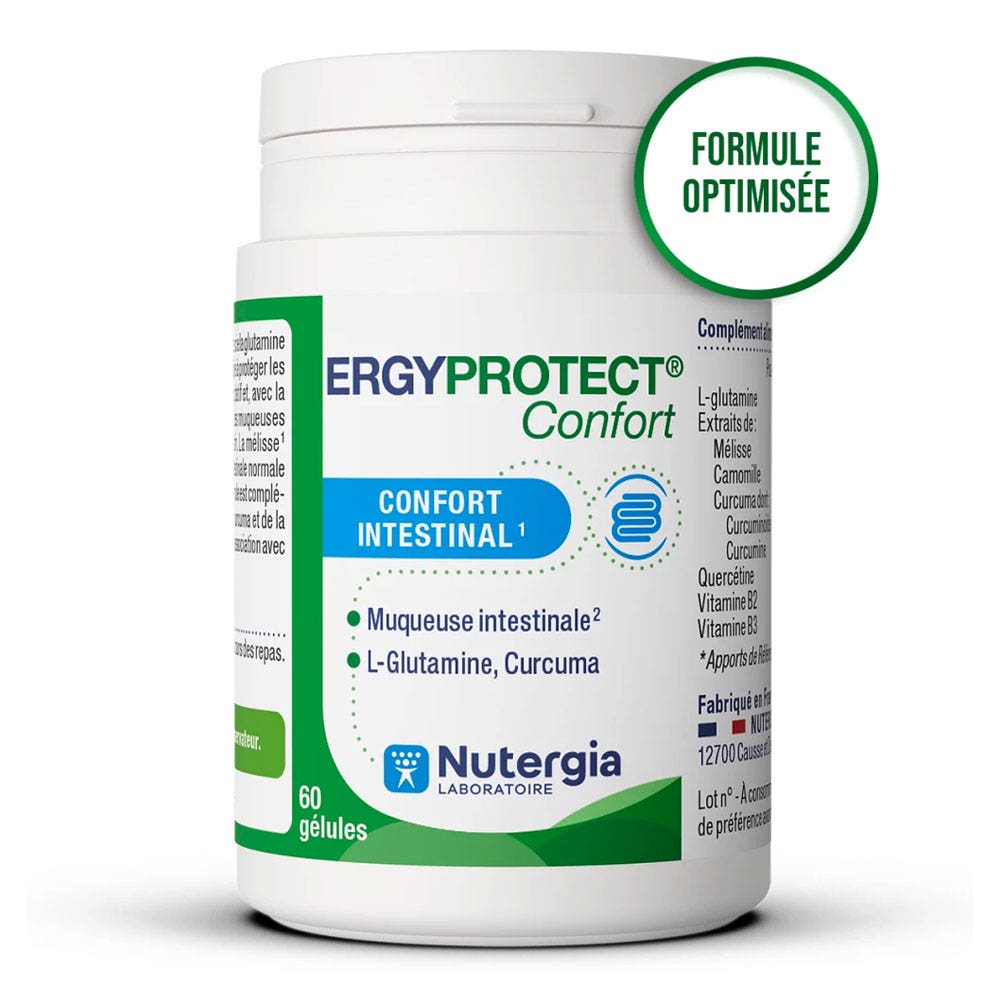 Nutergia Ergyprotect Confort Intestinal 60 Gélules